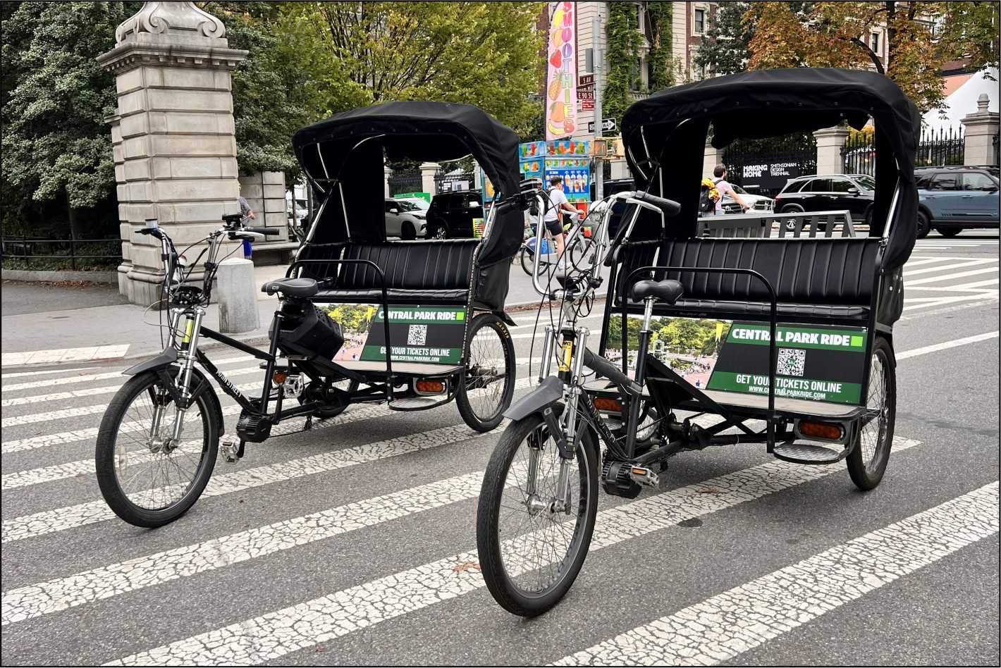 Vip Central Square VIP Central Park & City Tour 2.5 Hours — Premium Pedicab Ride